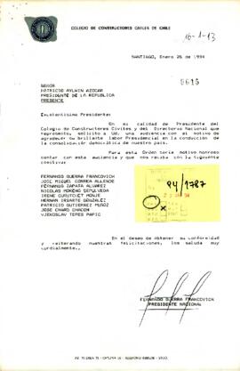 [Carta de solicitud de audencia del Colegio de Constructores Civiles de Chile]