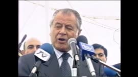 Presidente Aylwin habla con la prensa chilena durante su gira por Nueva Zelanda: video