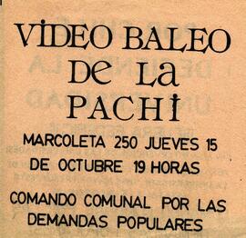 Video baleo de la Pachi