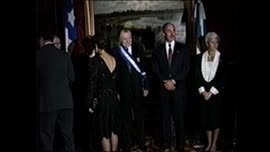 Presidente Aylwin recibe al presidente Alfredo Cristiani: video