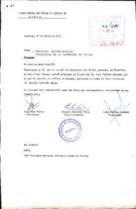 [Carta de la Unión Comunal de Juntas de Vecinos de Ñuñoa dirigida al Presidente Patricio Aylwin]