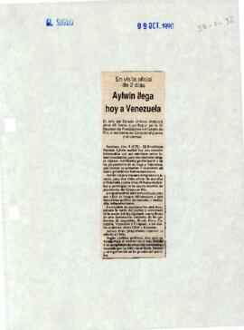 [Columna de Periódico El Siglo 9 de octubre de 1990]