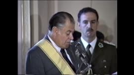 Ceremonia de entrega de las llaves de la Ciudad de Medellín al Presidente Aylwin : video