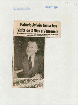 [Foto de Periódico  El Carabobeño 9 de octubre de 1990]