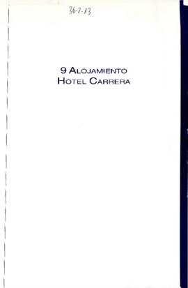 Alojamiento en Hotel Carrera