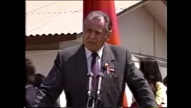 Presidente Aylwin visita Rancagua : video