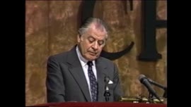 Presidente Aylwin asiste a la inauguración de la 86 Reunión Interparlamentaria en Chile : video