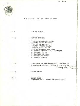 Programa Martes 26 de Enero de 1993.
