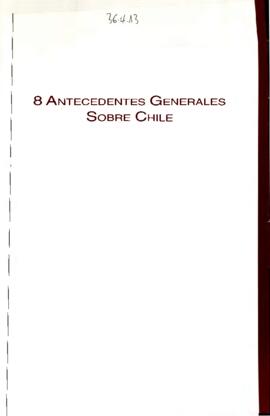 Antecedentes Generales sobre Chile
