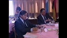 Imágenes del Presidente Aylwin en Reunión de Presidentes del MERCOSUR : video