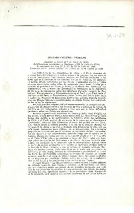 [Tratado chileno-peruano de 1929]