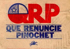 QRP Que Renuncie Pinochet