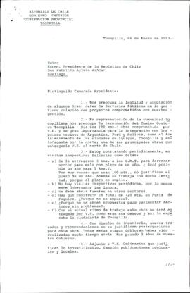 [Carta del Gobernador Provincial de Tocopilla]