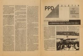 Boletín PPD: Declaración Pública Comisión Política