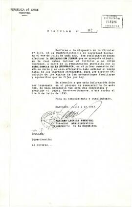 [Declaración jurada que indica ingresos a parte de la remuneración percibida por la PRESIDENCIA DE LA REPUBLICA]