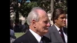 Presidente Aylwin recibe al Presidente de Hungría Árpád Göncz : video