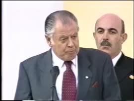 Presidente Aylwin inaugura el año escolar 1994: video