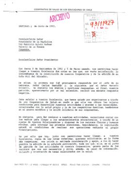[Carta de Cooperativa de Salud de los Educadores de Chile]