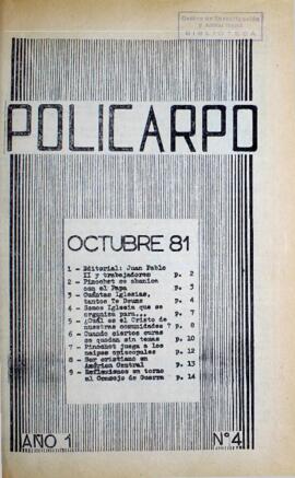 Policarpo : año 1 número 4
