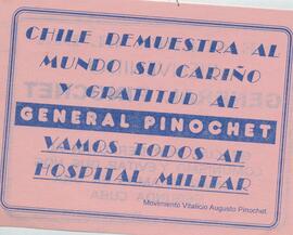 Chile demuestra al mundo su cariño y gratitud al General Pinochet