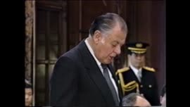 Presidente Aylwin se reúne con el Emperador de Japón Akihito: video
