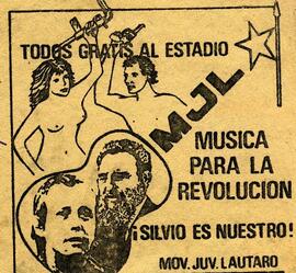 Todos gratis al Estadio, música para la revolución