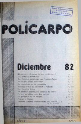 Policarpo : año 2 número 16