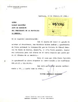 [Carta del abogado Víctor González Maertens]