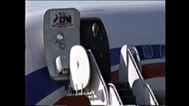 Arribo del Presidente Aylwin a Chile: video