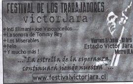 Festival de los Trabajadores Víctor Jara