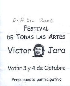 Festival de todas las Artes Víctor Jara