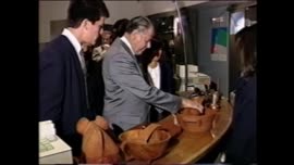 Imágenes del Presidente Aylwin en la Exposición Universal de Sevilla de 1992 : video