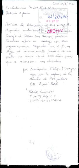 [Carta de Asociación Italia-Nicaragua]