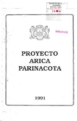 Proyecto Arica Parinacota 1991